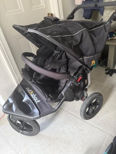 Out and about double buggy