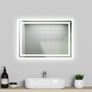 NEW SALE | 600x500 Bathroom Wall Mirror with LED Lights, LED Bathroom Mirror Anti-fog, Touch Sensor Switch, Wall Mounted Vanity Mirror Vertical or Horizontal Image 6