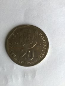 Portugal coin 20 Escudos