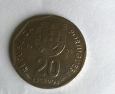 Portugal coin 20 Escudos