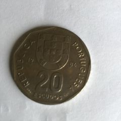 Portugal coin 20 Escudos
