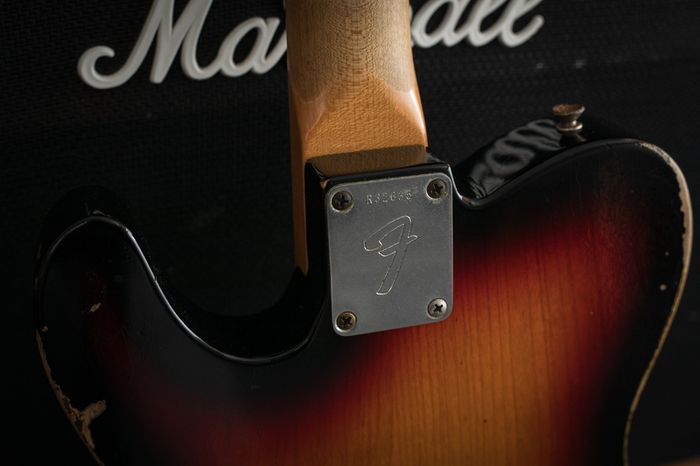 Fender Custom Shop Limited Edition 1965 HS Telecaster Custom -Heavy Relic- (Aged Candy Tangerine)