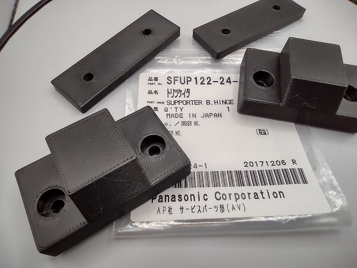 Panasonic Technics SL-1210 SL-1200 SFUMM02N04 Replacement Hinge / Mechanism Part