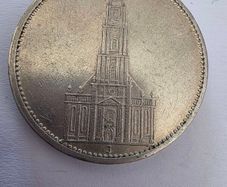1934 german silver 5 mark