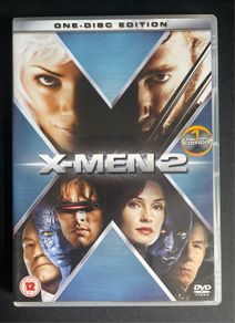 X-Men 2. DVD Movie. Stating Patrick Stewart, Hugh Jackman & Alan Cumming