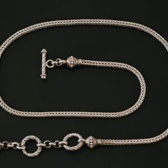 BA Suarti Bali Sterling Silver Heavy Necklace