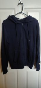 Navy man's Hoodie, size S