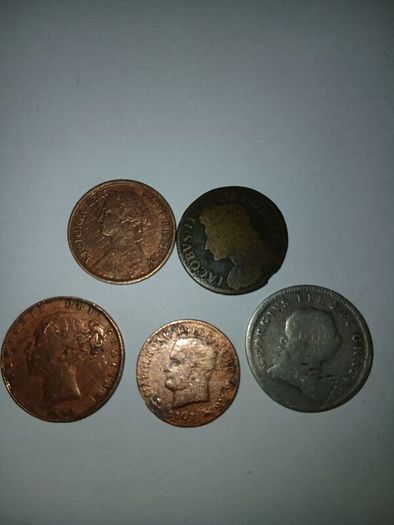 5 Coin Job Lot (see list)