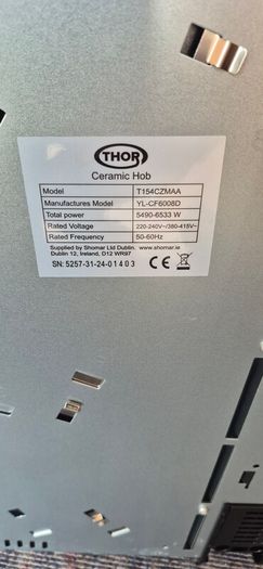 Thor oven and Hob