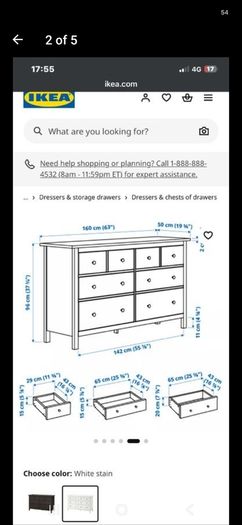 chest of drawers