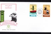 1979 Guernsey Europa Communications Commemorative Stamps Addressed First Day Cover (FDC)