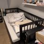 IKEA Hemnes daybed with two drawers - black Image 2
