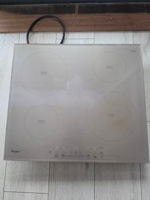 Whirpool beige induction hob