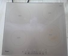 Whirpool beige induction hob