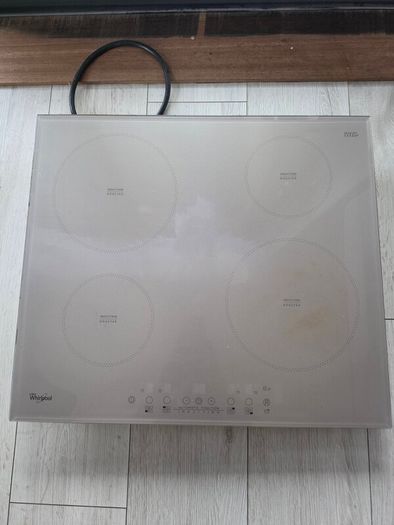Whirpool beige induction hob