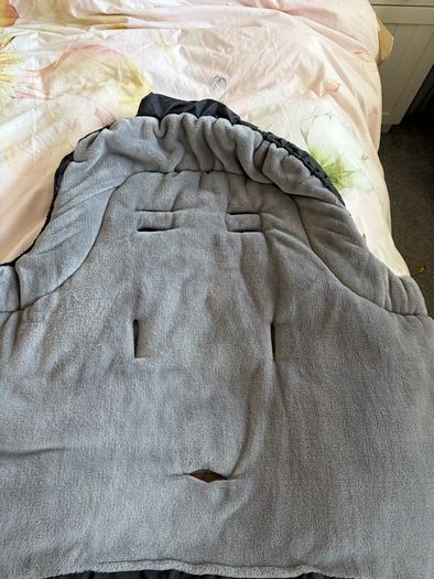 Clevamama Universal Footmuff/buggy liner grey