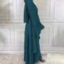 Brand New OBEEII Abaya Muslim Women Chiffon Loose Long Cardigan Image 5