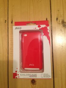 Brand New & Sealed Jivo Colour Case for iPod Touch 4th Generation - Red