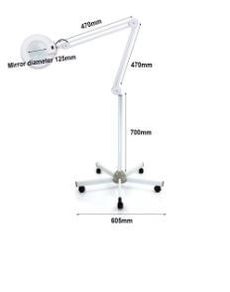 Magnifying Glass 10X Desk Lamp with Light