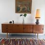 Long Mid Century Sideboard Image 7
