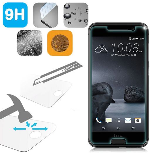 100% Genuine Tempered Glass 9H Screen Protector Real Japan Glass For HTC M10