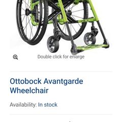 wheelchair OttoBock Avantgarde CS