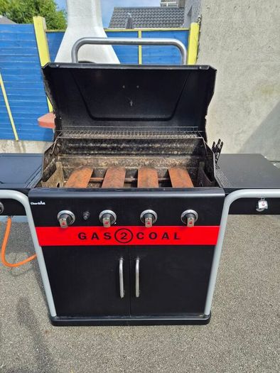 Charbroil gas to coal BBQ