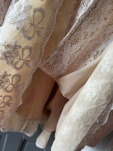 KLING ivory lace coat dress Size 3  8/10