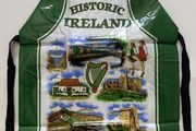 Historic Ireland PVC Apron with tie-back Strings