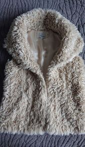 Fur Vest  Size 8