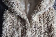 Fur Vest  Size 8