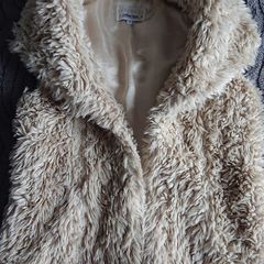 Fur Vest  Size 8