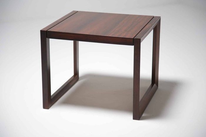 Vintage Danish Rosewood Lamp Table, 1960s