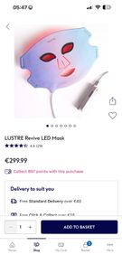 LUSTRE ClearSkin Revive LED Mask