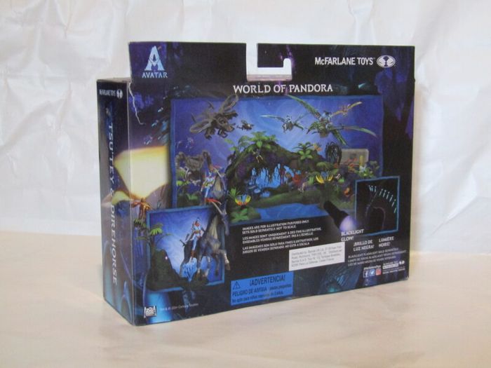 Avatar Movie Mcfarlane Toys Figure Playset Tsu'tey and Direhorse Brand New Sealed