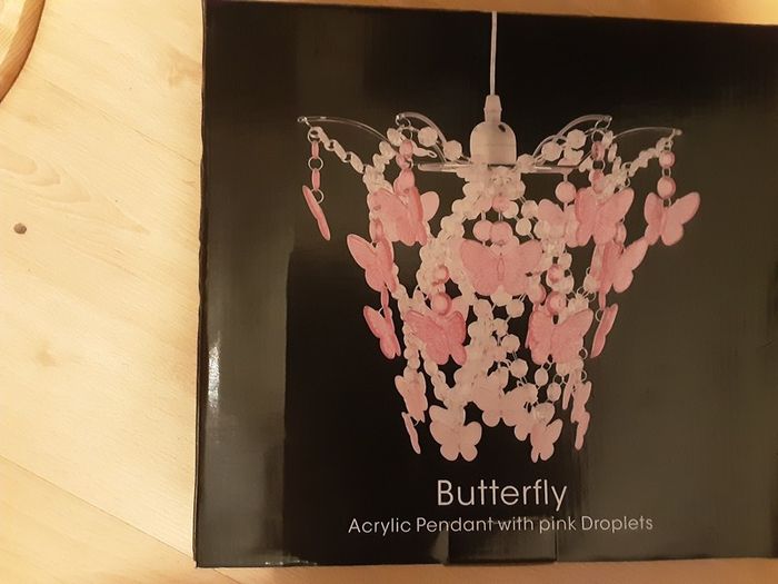 Brand New In Box Butterfly Chandelier