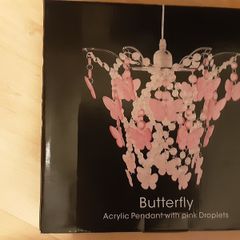 Brand New In Box Butterfly Chandelier