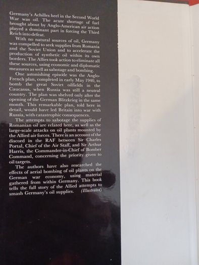 Target: Hitler's Oil / Allied attacks on German oil supplies 1939 - 45/ 1985
