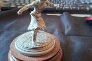 Rare Find a 1982 Chilmark Fine Pewter sculpture titled Apache Gan Dancer by artist Don Polland. It is a limited edition piece, specifically numbered 398 out of a total of 2,500 produced, Postage Available or collection
