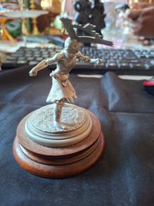 Rare Find a 1982 Chilmark Fine Pewter sculpture titled Apache Gan Dancer by artist Don Polland. It is a limited edition piece, specifically numbered 398 out of a total of 2,500 produced, Postage Available or collection