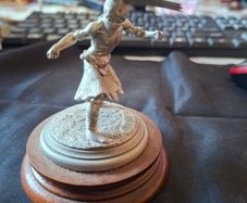 Rare Find a 1982 Chilmark Fine Pewter sculpture titled Apache Gan Dancer by artist Don Polland. It is a limited edition piece, specifically numbered 398 out of a total of 2,500 produced, Postage Available or collection