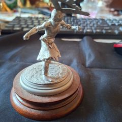 Rare Find a 1982 Chilmark Fine Pewter sculpture titled Apache Gan Dancer by artist Don Polland. It is a limited edition piece, specifically numbered 398 out of a total of 2,500 produced, Postage Available or collection