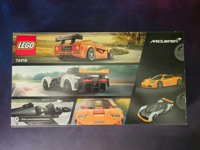 Lego 76918 Speed Champions McLaren Solus GT & McLaren F1 LM