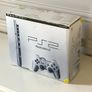 Original Sony PlayStation 2 Slimline Console in Satin Silver Boxed and Beautiful Image 3