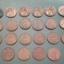 22 British Pre-Decimal Pennies (1904-1967) mixed monarchs Image 4