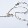 Vintage 925 Sterling Silver Pendant Necklace length 18" - 4g Image 10