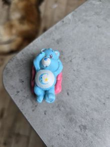 Bedtime  bear sleepy Carebear Mini Figure 1983-1984 Kenner A.G.C.