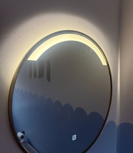 Bathroom Mirror with Touch Light