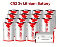 CR2 batteries 3v 900mah non rechargeable 3 each 4 for 10