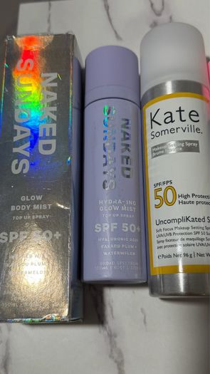 Luxury sunscreen spray mist new